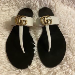 Gucci GG T-Strap Sandal